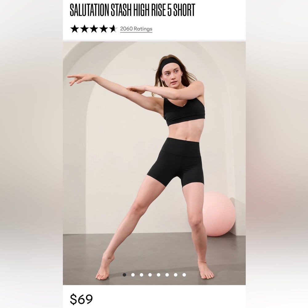 Athleta Bike Shorts